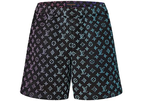 louis vuitton shorts black|Louis Vuitton mesh shorts.